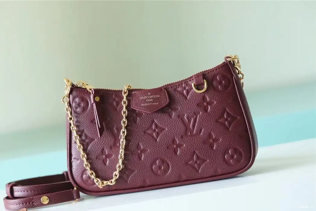 First bag ru VUITTON ON EASY POUCH LOUIS STRAP 0514
